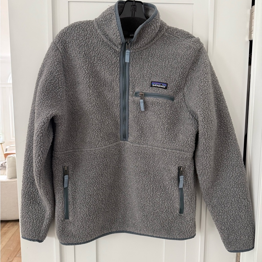 Patagonia Taupe Fleece Jacket